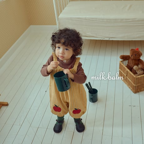 milkbalm/25. apple overalls XS-XL