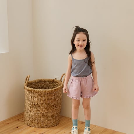monatelier/5. summer fril shorts  S-2XL