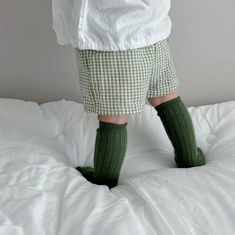 lalaland/44. jijimi check half pants 6M-18M