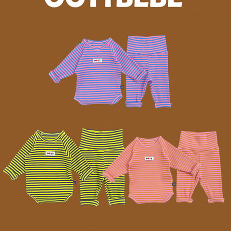 oottbebe/2. this bongbong suit ( bebe suit beari leggings S(0-6M)-M(6-12M)