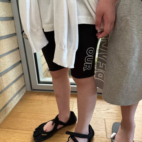 our/43. logo biker pants S-XL