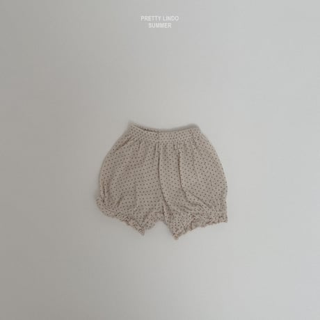 lindo/23. dot fril shorts  XS-XL