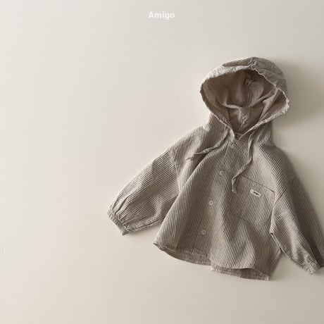 amigo/52. mine hood shirt XS-XL