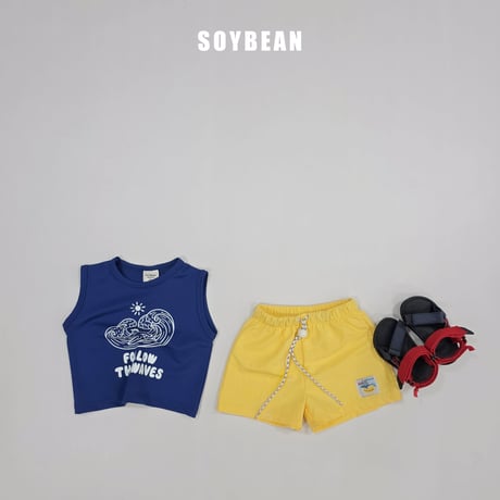 soybean/163. plan summer beach pants XS-XL