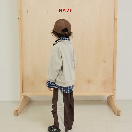 navi/62. anna two color pants 2XL-JL