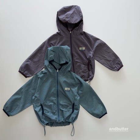 andbutter/44. Stripe Windbreaker JS-JM