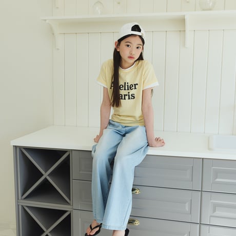 sm2/10. atlie two color T-shirt 9-17