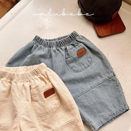 valubebe/83. section bangbang denim pants 6M-S