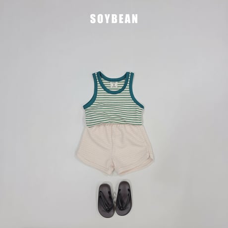 soybean/161. plan ) marine stripe sleeveless JS-JM