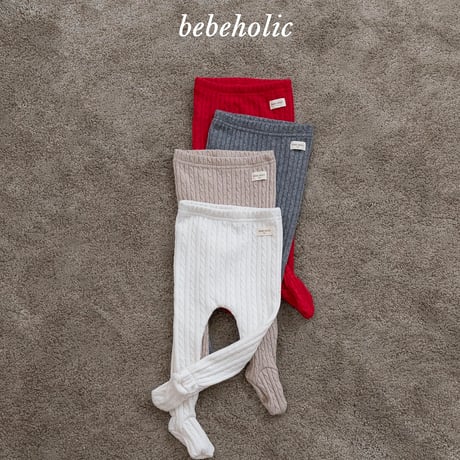 bebeholic/2. knit yoobal leggings S(3-6M)-XL(18-24M)