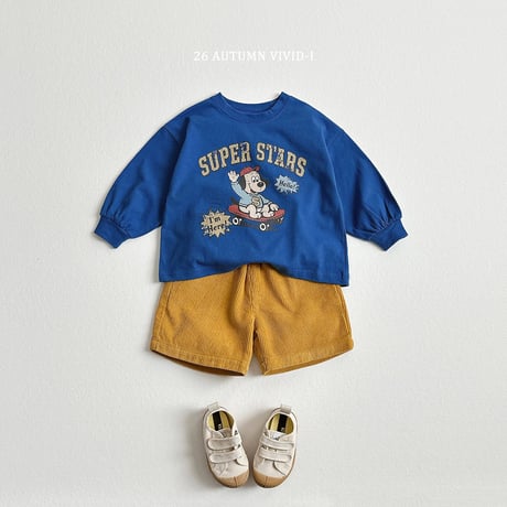 vividi/42. Corduroy half pants JS-JM