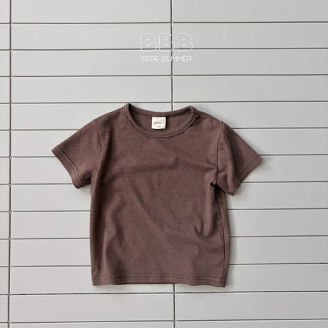 bellabambina/44. bebe basic half t T-shirt 12M-M