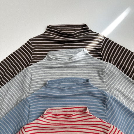 minirobe/8. Merry mock neck tee S-XL