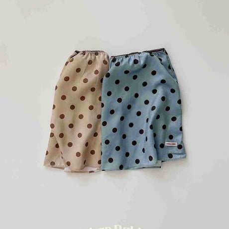 urbanrabbit/22. Dot Satin Skirt XS-XL