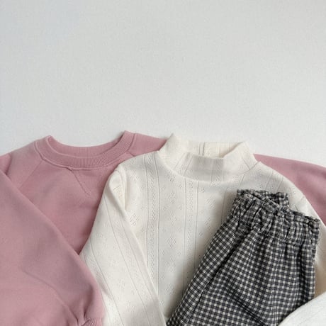 minirobe/39. raglan rounded sweatshirt S-XL