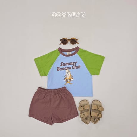 soybean/146. plan ) banana club ( updown set XS-XL