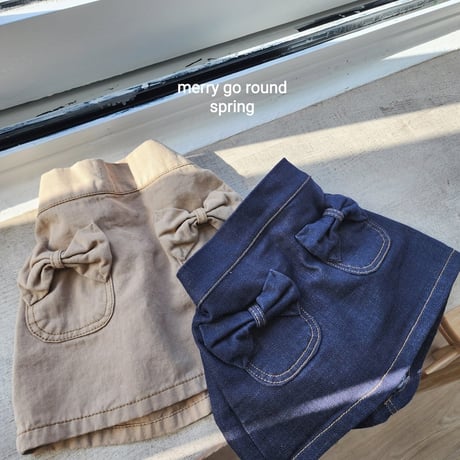 merrygoround/14. ribbon mini skirt XS-2XL