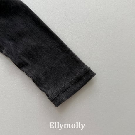 ellymolly/73. velvet mesh half pollar 5-11
