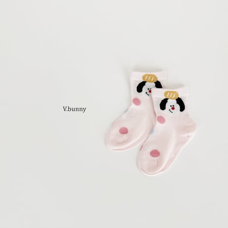 vbunny/8. donut socks set S(130-150)-L(180-210)