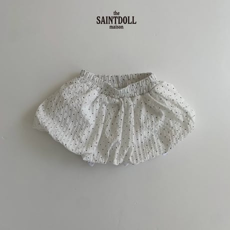 saintdoll/113. dot bullon skirt XL-JS