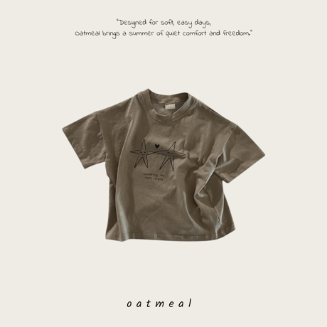 oatmeal/18. star round XS-XL
