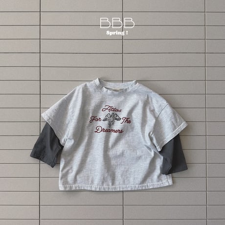 bellabambina/52. mari doubled T-shirt XS-XL