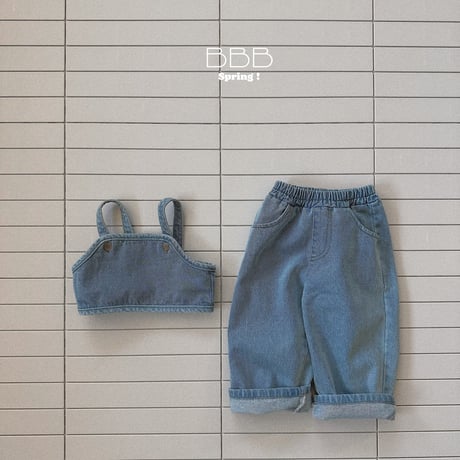 bellabambina/36. plan denim pants XS-XL