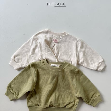 thelala/21. olive man-to-man XS-XL
