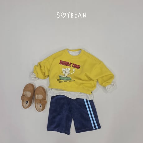 soybean/78. plan ) loose fit long sleeve T-shirt JS-JL