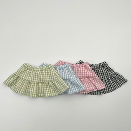 haroharo/63. cotton candy pleated skirt S-XL