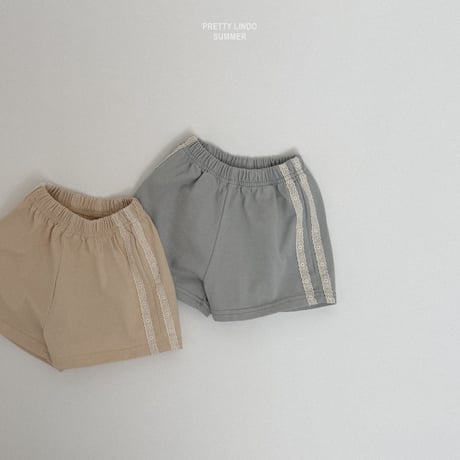 lindo/12. tape half pants XS-XL