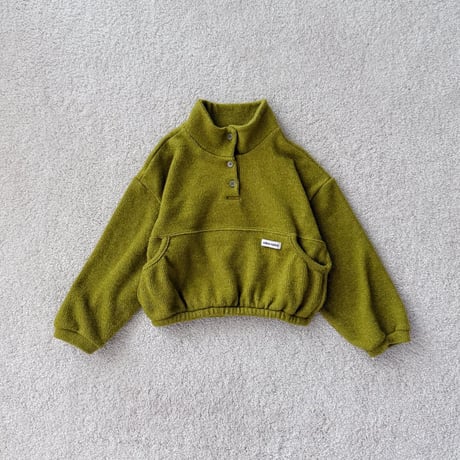 urbanrabbit/57. Knit Half-button Top JS-JM