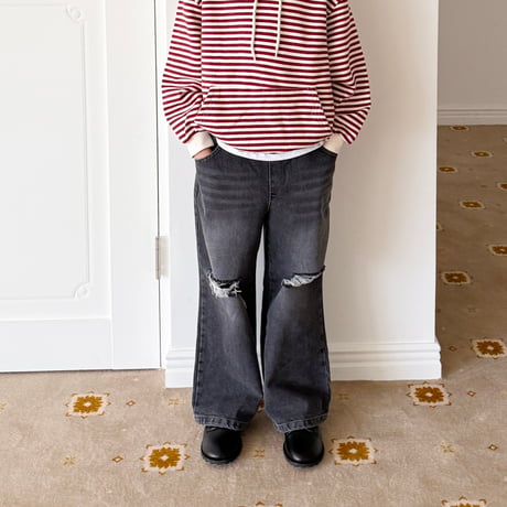 fromi/15. Damage Denim Pants? S-XL