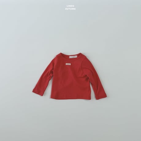 lindo/38. day label T-shirt XS-XL