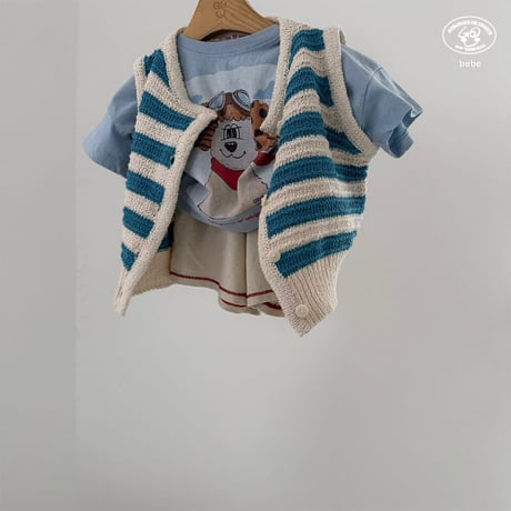 gou/174. B- made vest 3(12-18M)