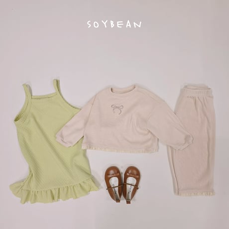 soybean/127. soft ribbon updown set XS-XL