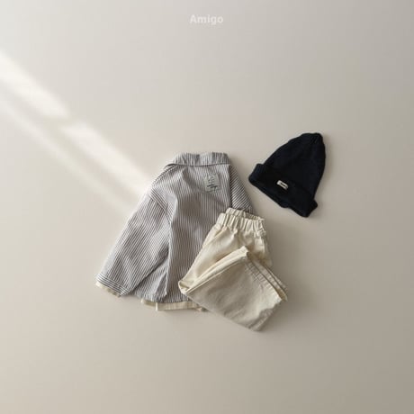 amigo/43. stripe shirt XS-XL