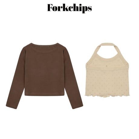 forkchips/38. hug rayerd T-shirt M-XL