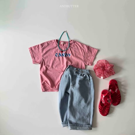 andbutter/48. Candy color Tee JS-JM