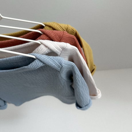 minirobe/1. Critic Rib Tee S-XL