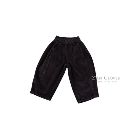 zanclover/22. coduroy D line pants 3-11