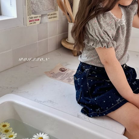 poisson/41. sweet dot denim S-XL