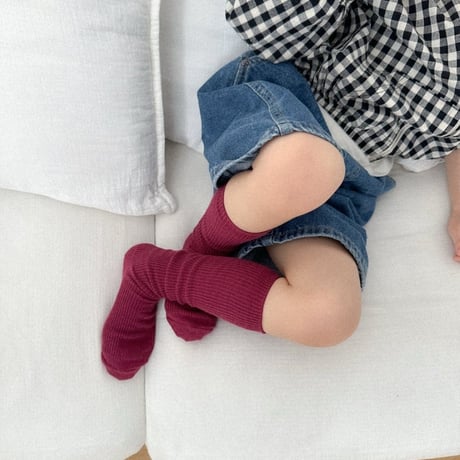 digreen/54. point knee socks. (Set) SOCKS_S-SOCKS_XL