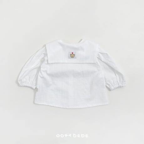 oottbebe/65. Airy collar blouse XS(1-2Y)-XL(6-7Y)