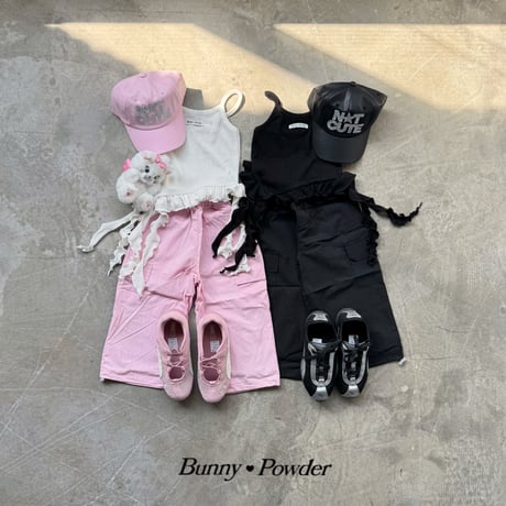 bunnypowder/90. Hearts cargo pants ADULT