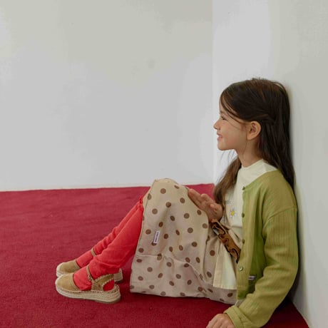 urbanrabbit/23. Dot Satin Skirt JS-JM
