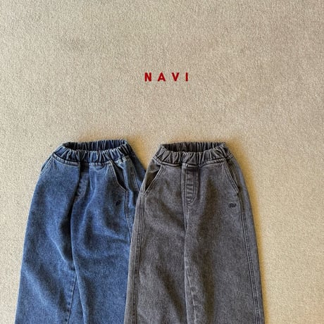 navi/31. wide denim S-XL