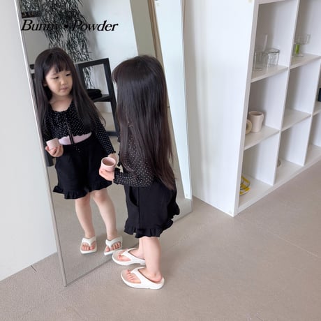 bunnypowder/60. fril half pants ADULT