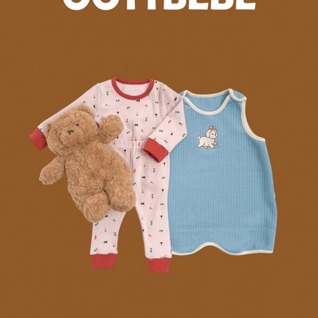 oottbebe/12. monsil sleeping vest S(1-2Y)-L(5-7Y)