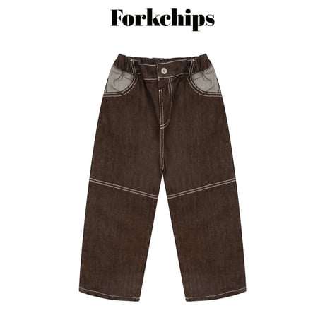 forkchips/65. union rollup pants JS-JXL